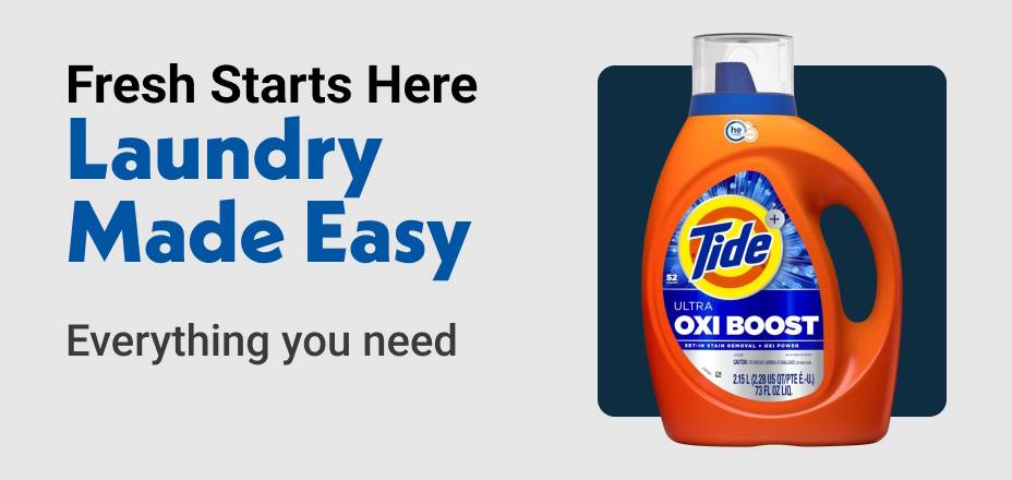 Fresh Starts Here Laundry Made Easy Everything you need