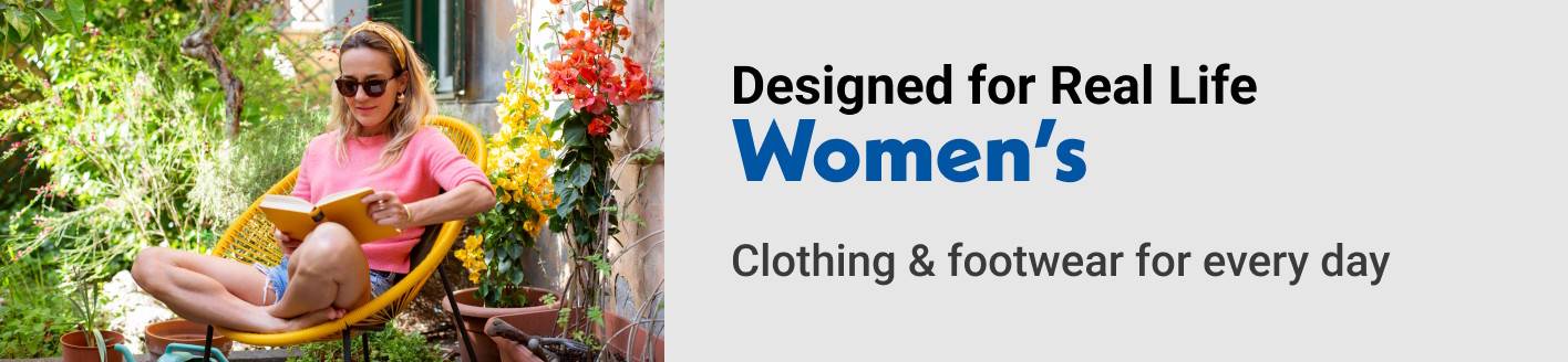 Designed for Real Life Women's Clothing & footwear for every day