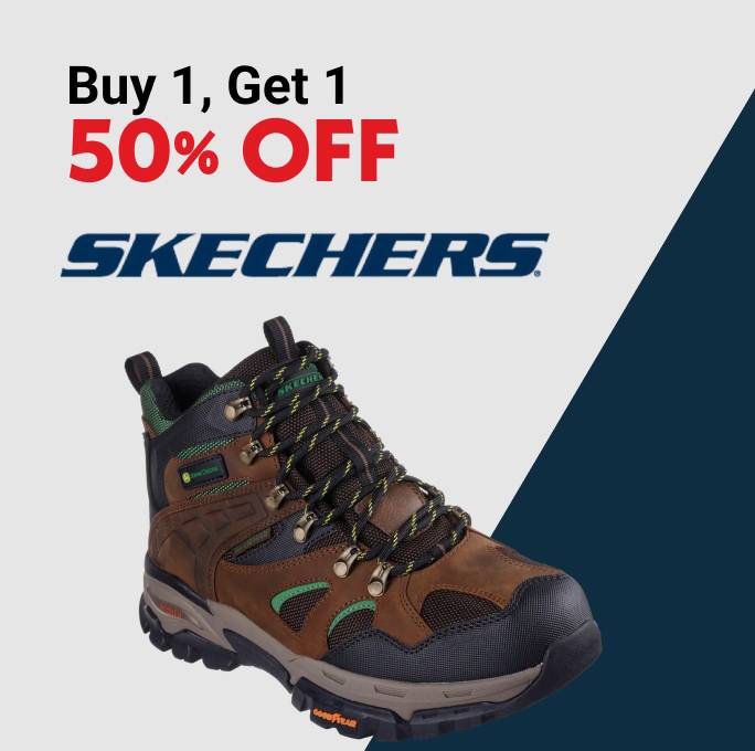 Buy 1, Get 1 50% OFF Select Skechers