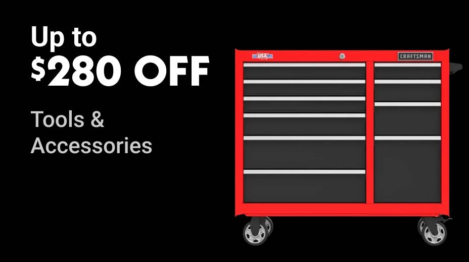 Up to $280 OFF Tools & Accessories