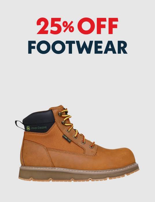 25% OFF Footwear