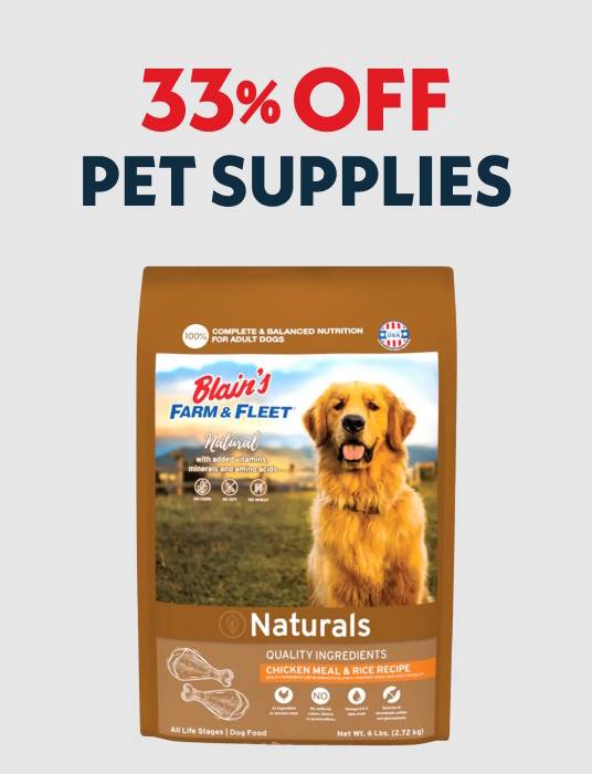 33% OFF Pet Supplies