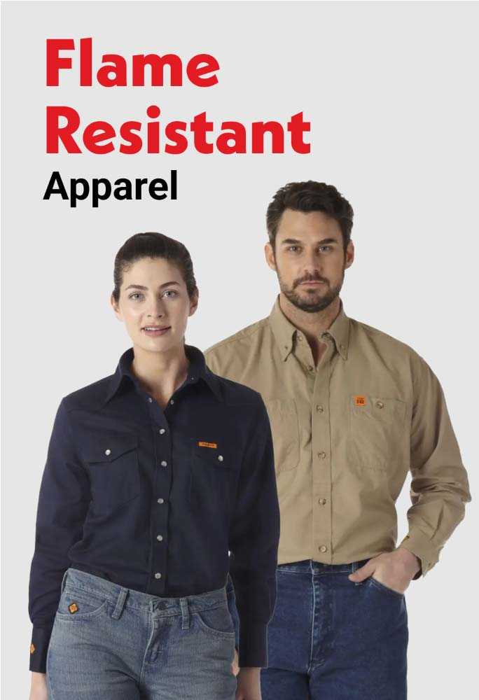 Flame resistant apparel