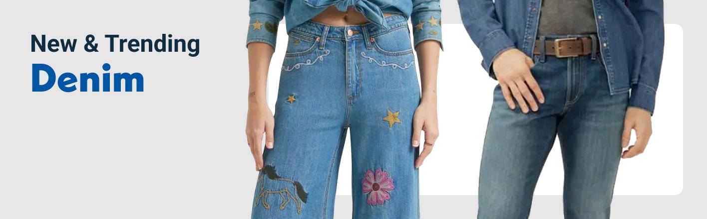 New and trending denim