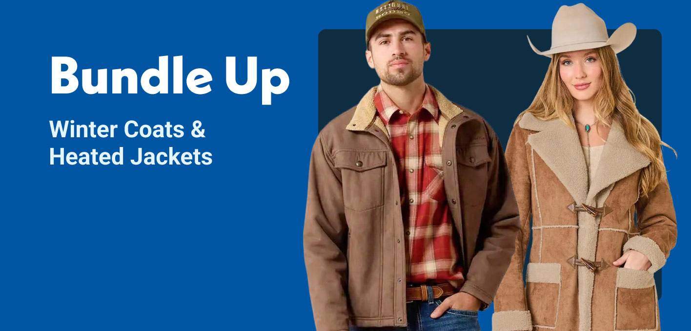 Bundle up; Winter coats and heated jackets