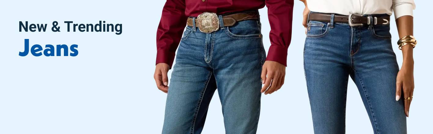 New and trending jeans