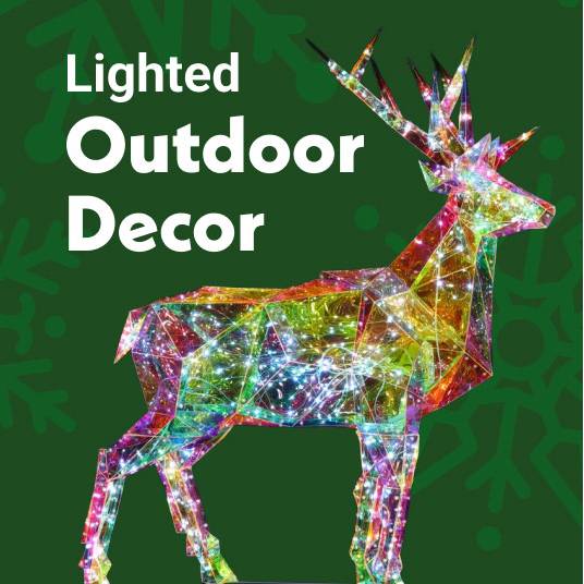 Lighted Outdoor Decor