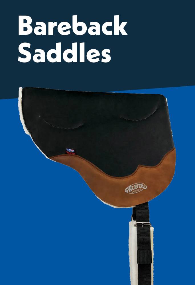 Bareback saddles