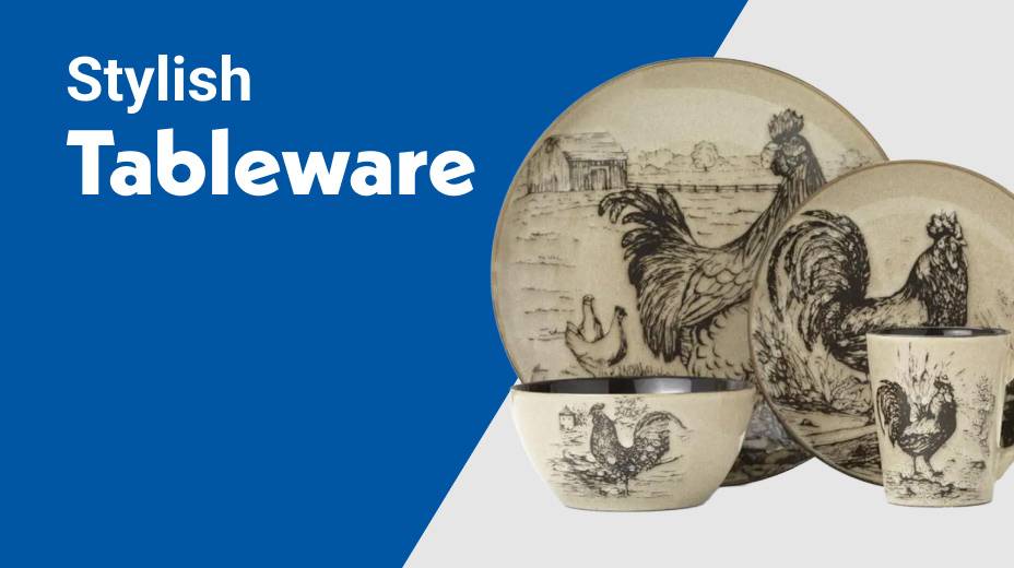 Stylish tableware