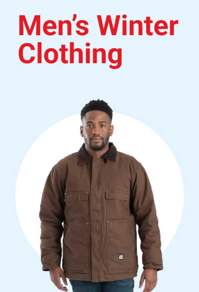 Men's Winter Clothing
