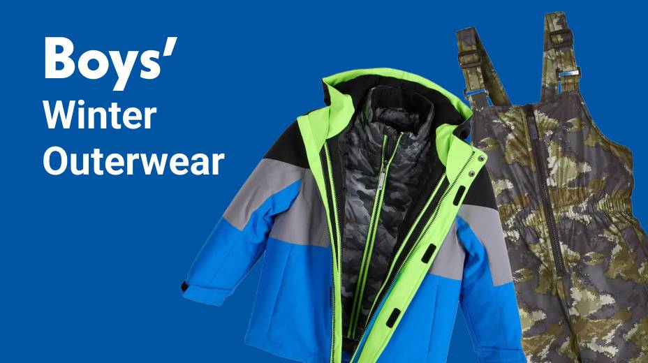 Boys' winter outerwear