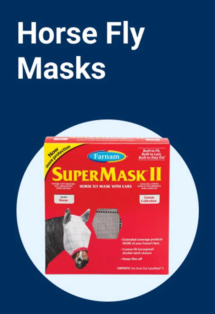 Horse Fly Masks