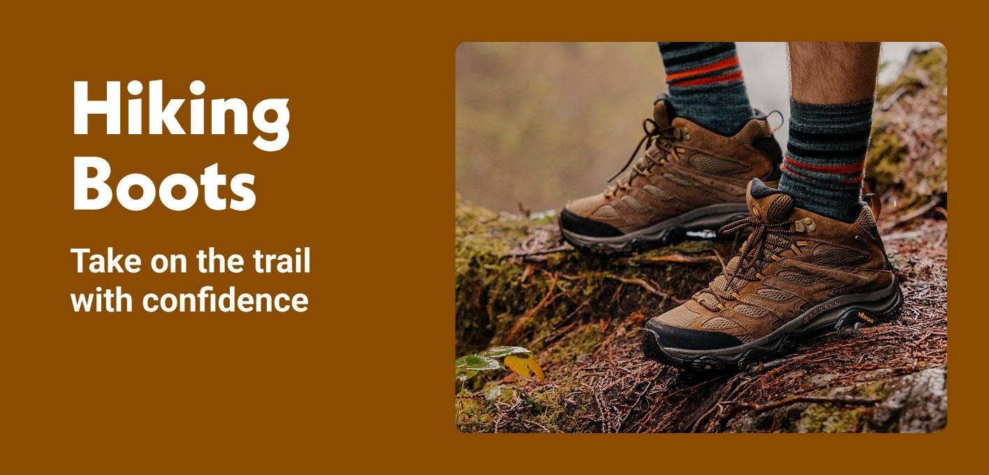 Hiking Boots to take on the trail with confidence