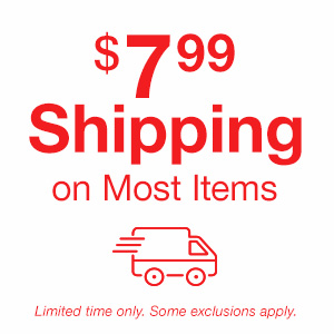$7.99 Shipping on Most Items