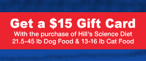 Dog Food Hill's Gift Card
