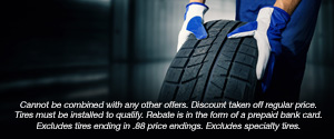 Shop Instant Savings on Tires