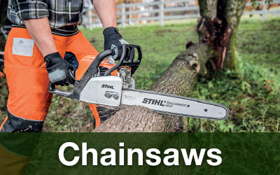 Chainsaws, Pole Saws, and Wood Cutting Equipment