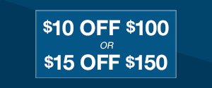 Get up to $15 OFF Your Online Order