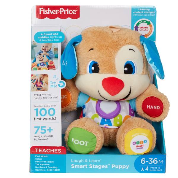fisher price laugh and learn first words smart puppy