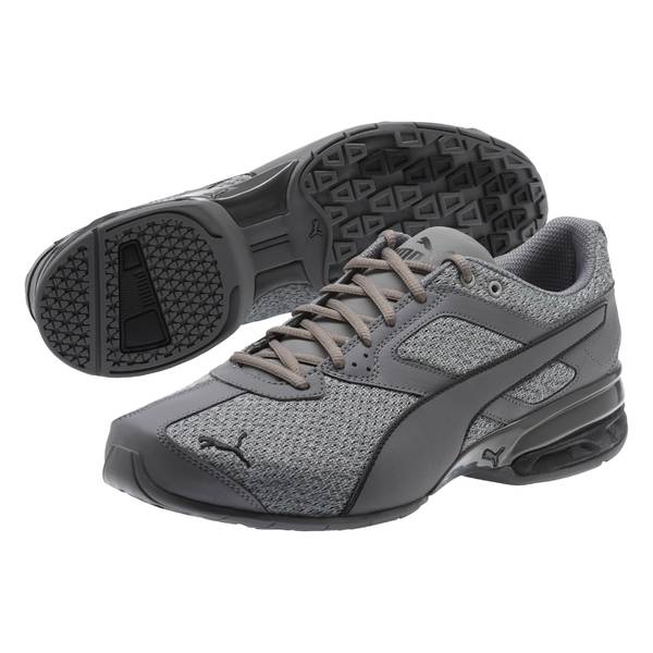 grey puma running shoes