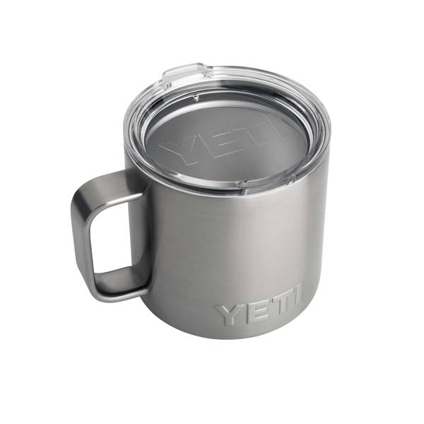 YETI 14 oz Rambler Mug, Stainless Steel - 28000000548 | Blain's Farm & Fleet