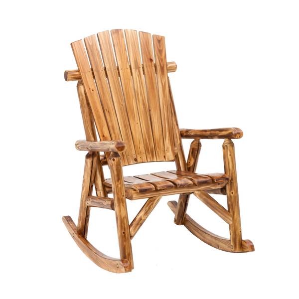 Jack Post Toasted Log Oversized Rocking Chair Nw 78q Blain S