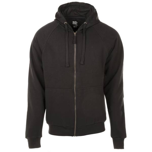 Work n' Sport Men's Full Zip Thermal Lined Hooded Sweatshirt - 79894 ...