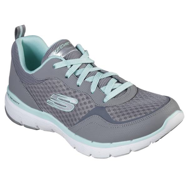 Skechers Women's Flex Appeal Athletic Shoes, Grey Multi, 11W - 13069W ...
