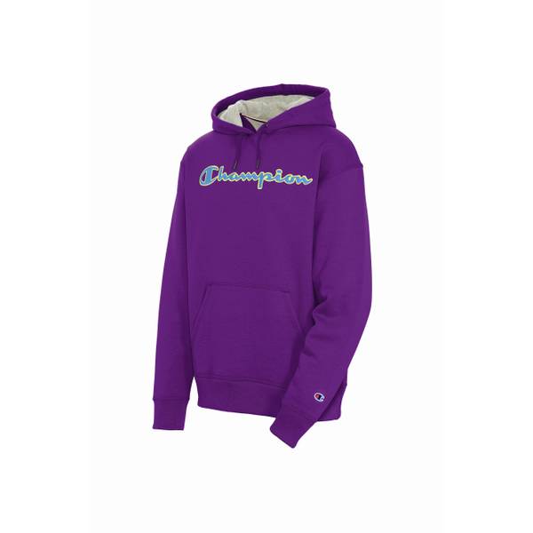 champion hoodie purple mens