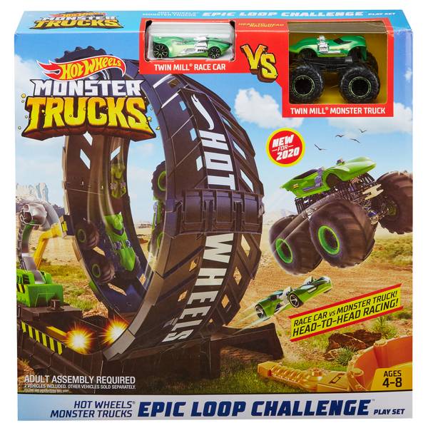 hot wheels monster truck racing