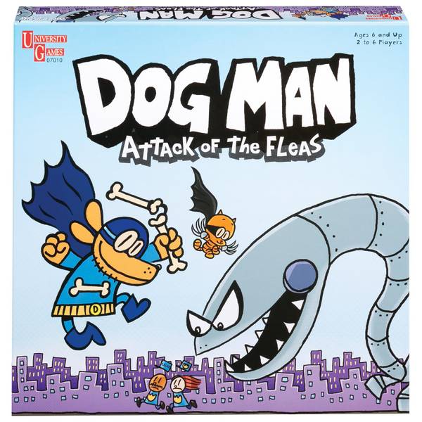 University Games Dog Man Attack of the Fleas Game 07010 Blain's