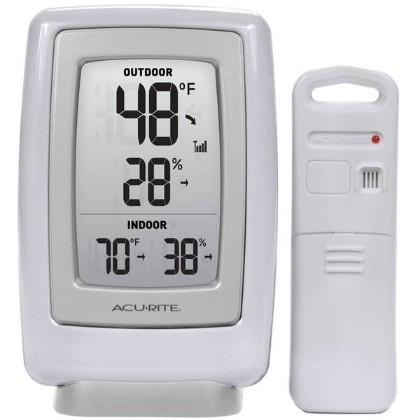 Acurite Wireless Weather Thermometer With Humidity 00611 Blain S Farm Fleet