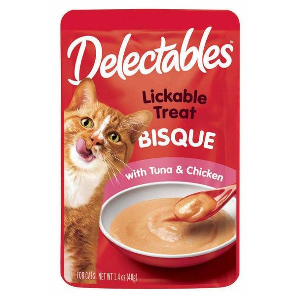 Delectables Lickable Bisque Wet Cat Treats 11056 Blain's Farm & Fleet